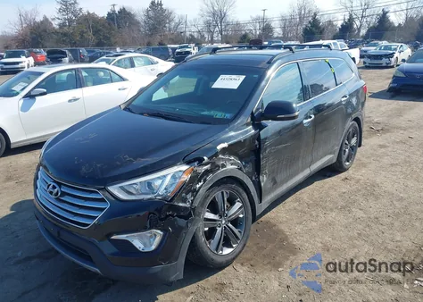 2014 Hyundai Santa Fe Limited z USA, uszkodzony, nr VIN KM8SRDHF8EU056018